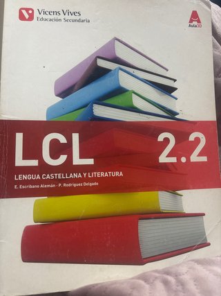 LCL. Lengua castellana y literatura 2 Educación...