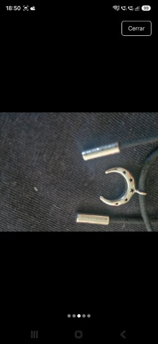 Collar Luna Estrellas Plata Aristocrazy