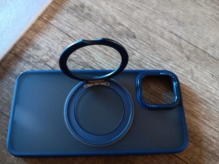 Funda iPhone 12 Pro Azul Magnética