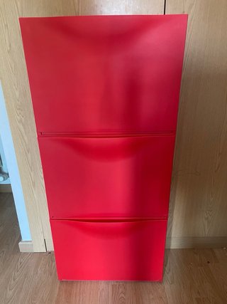 3 Zapateros IKEA TRONES Rojos