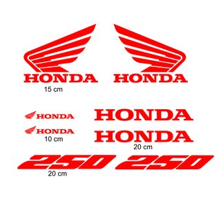 Pegatinas Honda.