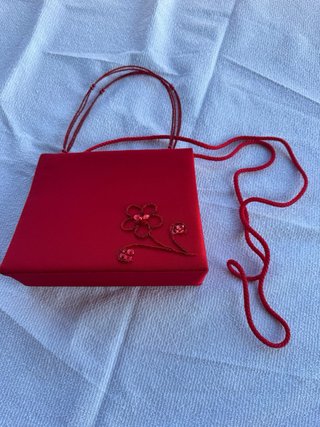 Bolso de fiesta rojo
