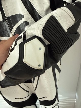 Mono de moto Rtech Talla 52 Blanco/Negro