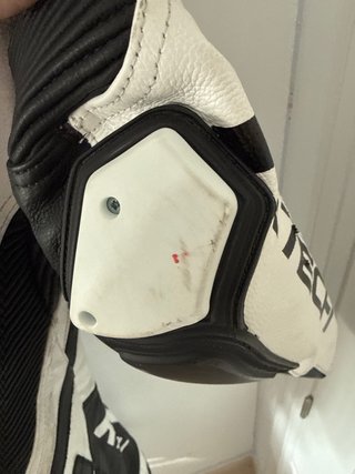 Mono de moto Rtech Talla 52 Blanco/Negro