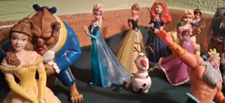 Lote 20 Figuras Disney Princesas y Héroes