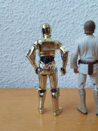 C-3PO Luke y R2-D2 - Star Wars 3.75"