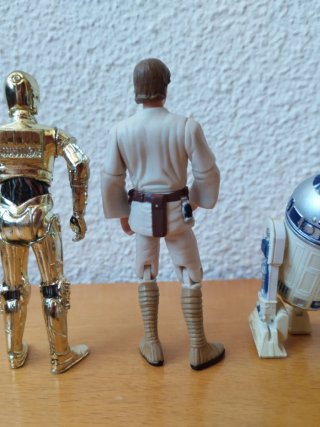 C-3PO Luke y R2-D2 - Star Wars 3.75"