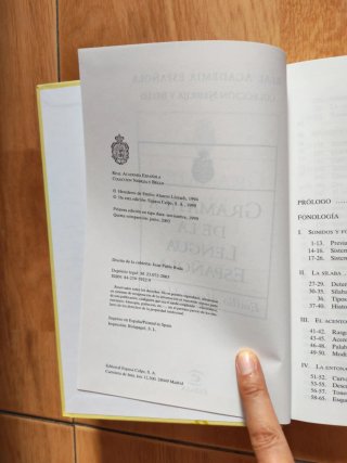 Gramática de la lengua española