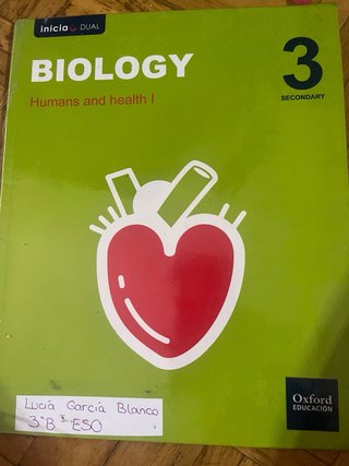 Biology, 3 Secondary Humans and health II