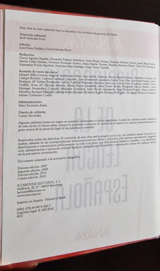 Diccionario Anaya de la lengua española