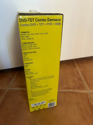 FlipBox DVD-TDT Combo Damasco