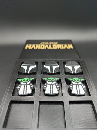 Star Wars The Mandalorian Juego Tres en Raya
