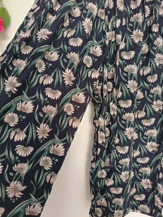 Falda pantalón floral talla S