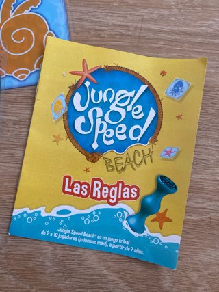 Jungle Speed Beach juego de mesa apto playa