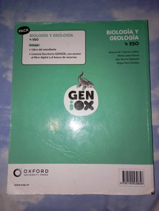 Biología y Geología, 4 ESO, Andalucía