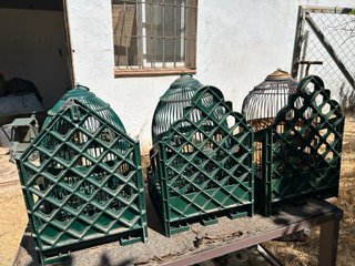 Jaulas para perdigón (3 unidades)