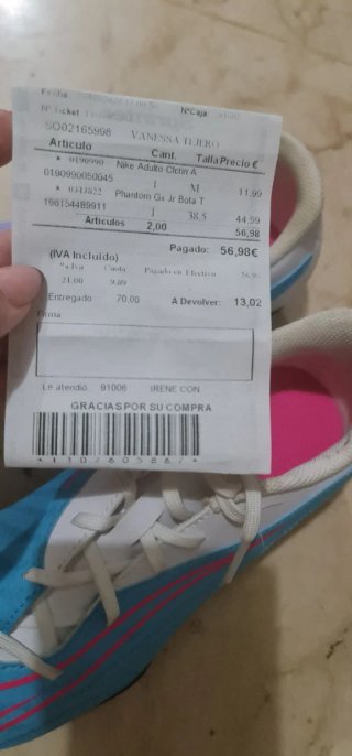 Botas de fútbol Nike Phantom GT2 Club TF