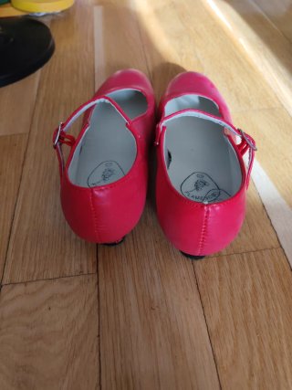 Zapatos de baile rojos talla 35