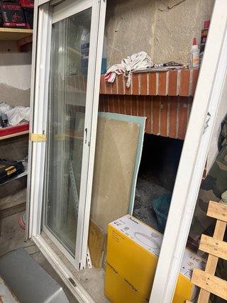 Corredera Balcón con Verja Blanca