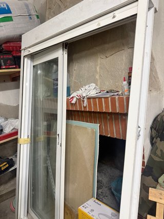 Corredera Balcón con Verja Blanca