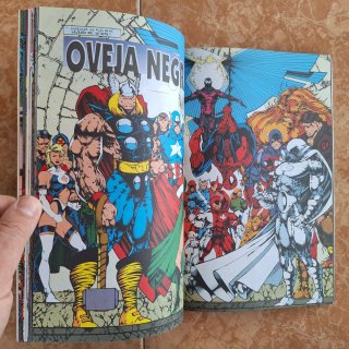 Comic Caballero Luna. Muerte en la familia