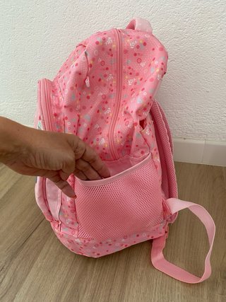Mochila con ruedas y carrito escolar
