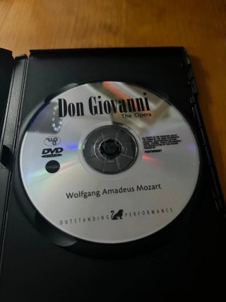 DVD Don Giovanni - Mozart