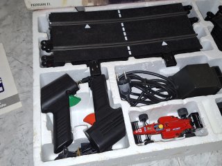 Scalextric Exin circuito Silverstone Ferrari F1/87