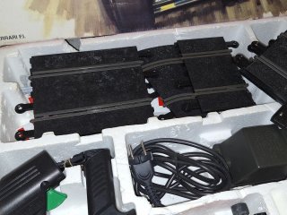Scalextric Exin circuito Silverstone Ferrari F1/87