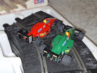 Scalextric Exin circuito Silverstone Ferrari F1/87