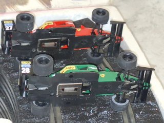 Scalextric Exin circuito Silverstone Ferrari F1/87