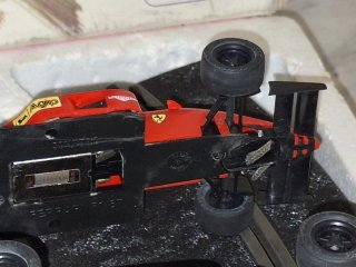 Scalextric Exin circuito Silverstone Ferrari F1/87