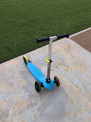 Patinete infantil 3 ruedas azul