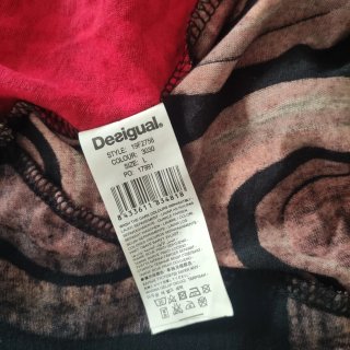 Falda Desigual Multicolor