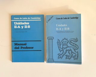 Libros aprendizaje Latín. Lote.