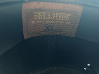 Sombrero Vaquero Cuero Negro Hebilla Motera
