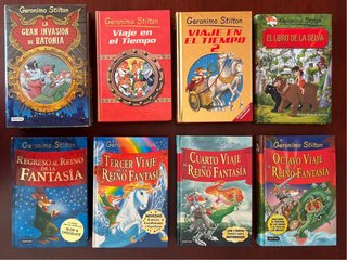 Libros Geronimo Stilton (leer descripcion)