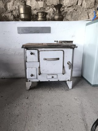 Cocina leña antigua