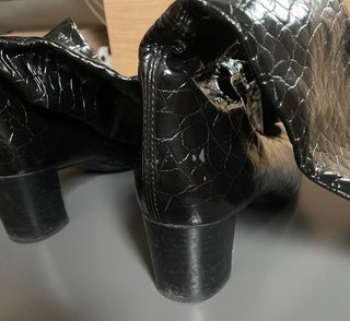 Botas Mascaró Piel Cocodrilo Talla 38
