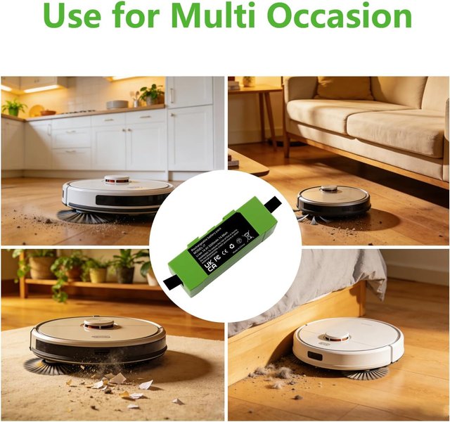 SLODA Batería 5200mAh 14.4V Roomba i e Series