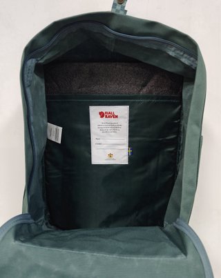 Mochila Fjallraven Kanken Verde y Azul