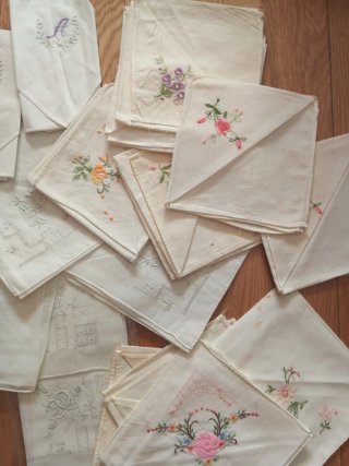 Pañuelos bordados mujer