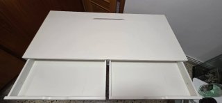 Mesa Escritorio Blanca Madera