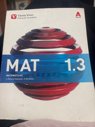 MAT 1 Matemáticas : Educación Secundaria