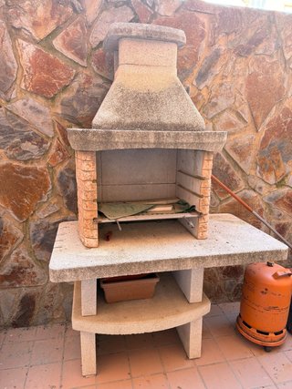 Barbacoa de obra prefabricada