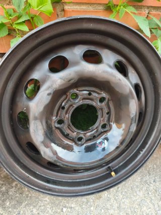 Llantas de chapa aluminio BMW 15"