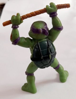 Figura vintage Donatello TMNT 1988