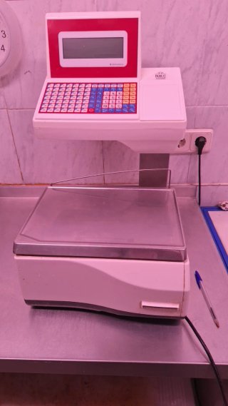Báscula digital comercial