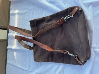 Mochila/Bolso Marrón Estilo 90s