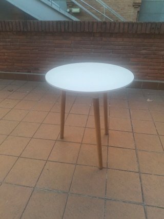 Mesas auxiliares de madera (Set de 3)